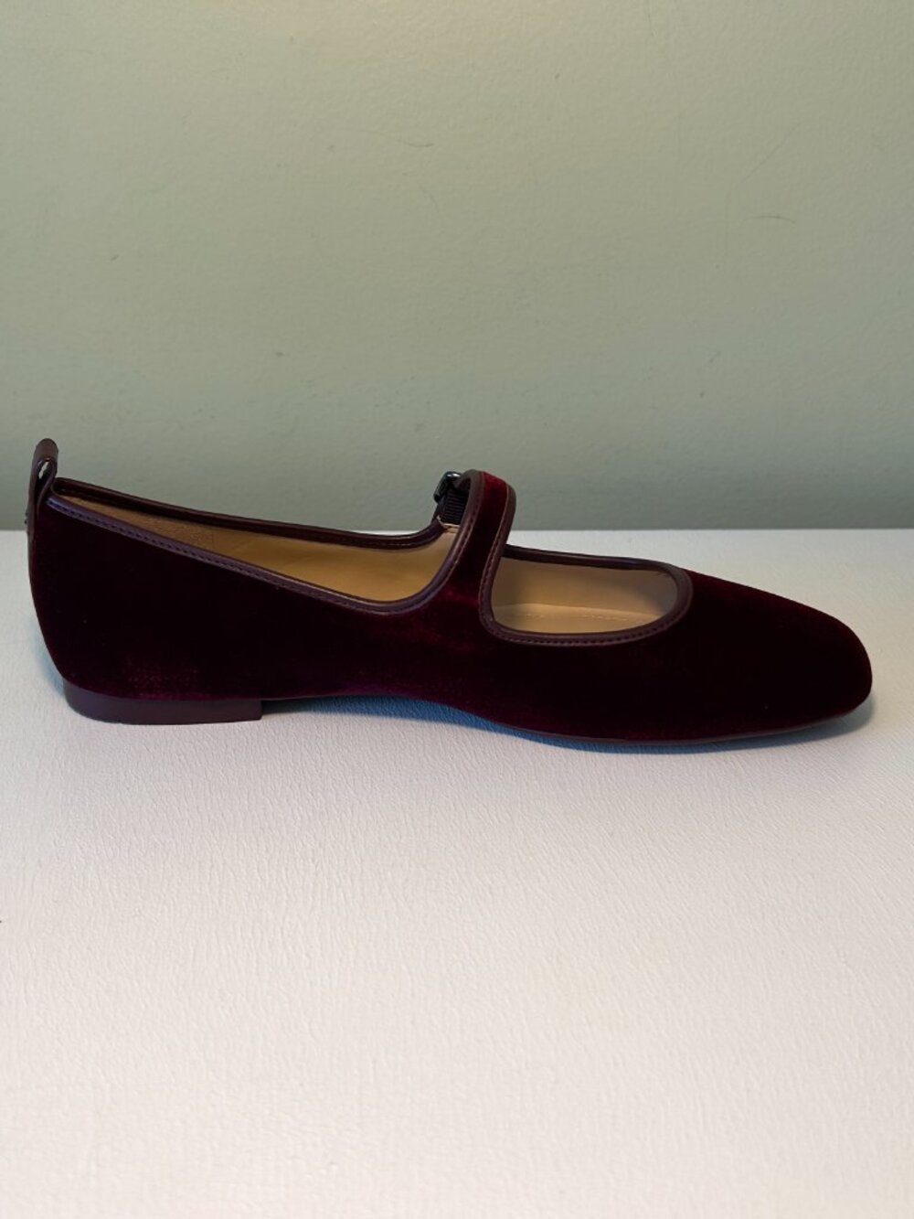 Coach Women's C Rivet Velvet Mary Janes - Picture 5 of 16